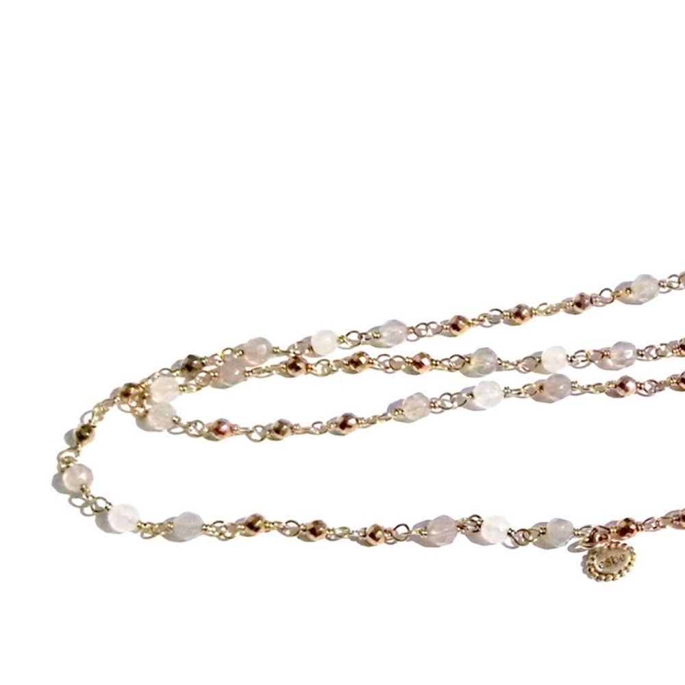 NWT Sara Blaine #10824 Legends Endless Necklace